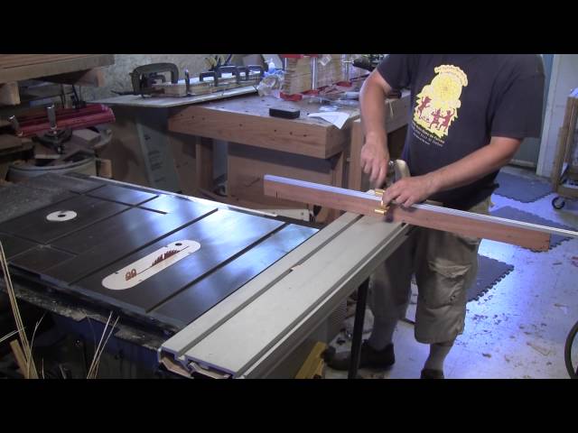 The Woodpecker Ep 41 Table Saw Sliding Table Fence