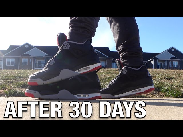 I Wore the JORDAN 4 BRED REIMAGINED for a 30 Days! This is What Happened!