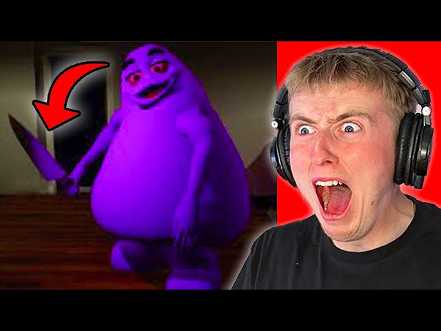 GRIMACE TRIED TO KILL ME!!!