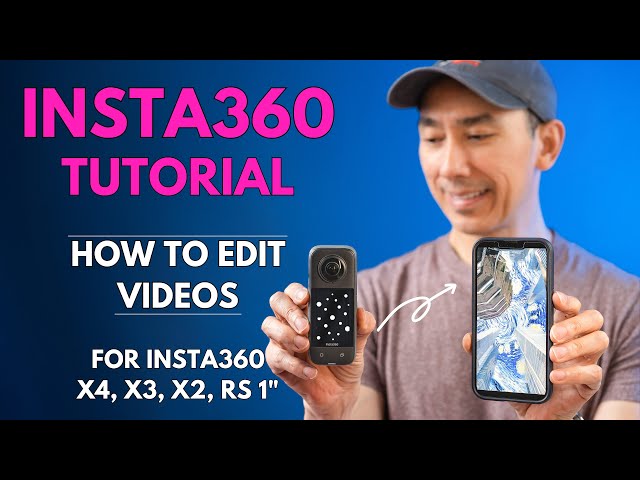 How to Edit INSTA360 Videos : EASY TUTORIAL and GUIDE for Insta360 X4, X3, X2, RS 1"