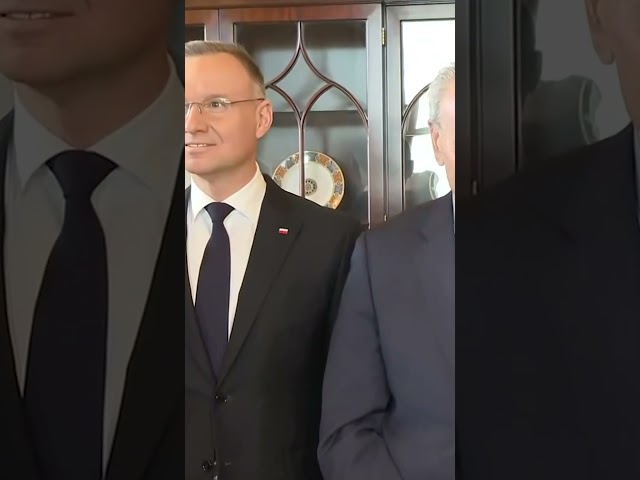Polish President Andrzej Duda Meets With Chuck Schumer, Mitch McConnell And Other Senators