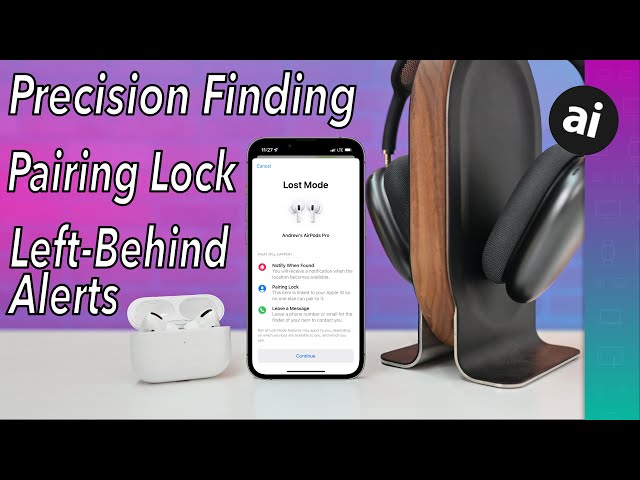 AirPods Pro: New Tracking Features in Find My with New Firmware!