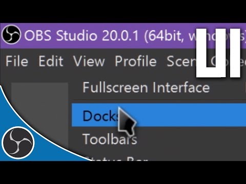 OBS Studio 102 - User Interface Tour & Walkthrough - It can be customized! **OBS Beginner's Guide**
