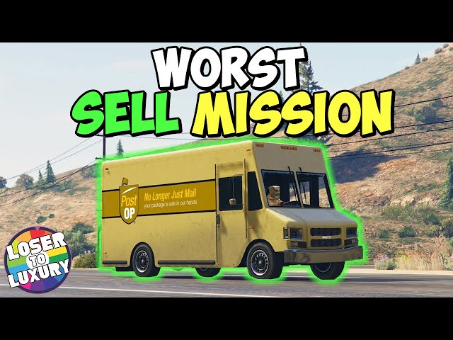I Tried to Sell With the WORST SELL VEHICLE in GTA 5 Online | GTA 5 Online Loser to Luxury EP 38