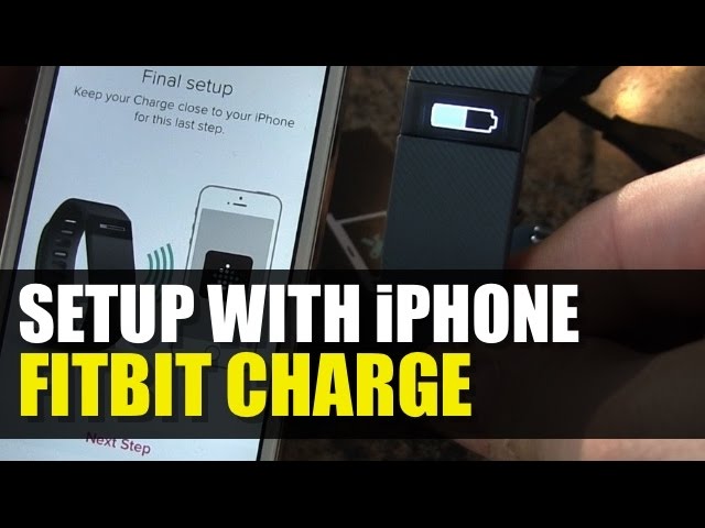Fitbit Charge - How to Setup with iPhone