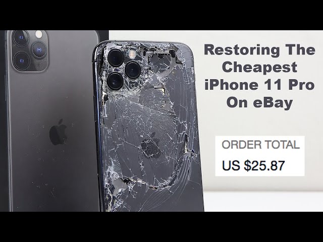 Restoring The Most Destroyed iPhone 11 Pro - Paid $25 - Amazing Transformation!