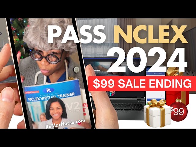 Pass NCLEX 2024 in 30 days at ReMarNurse.com