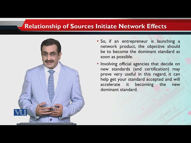 Relationship of Sources Initiate Network Effects | Entrepreneurial Marketing | MKT740_Topic117