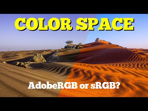 sRGB vs adobeRGB for photography -  What YOU need to know!