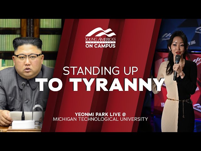 Standing Up to Tyranny | Yeonmi Park LIVE at Michigan Technological University