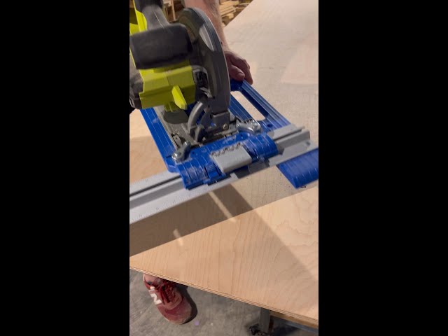 Easily Rip Down Plywood With This Tool