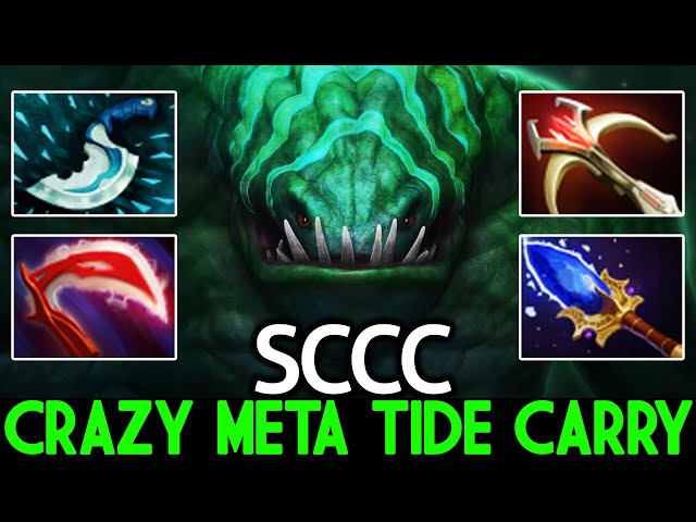 SCCC [Tidehunter] Crazy Meta Tide Carry Imba Smash Damage Dota 2