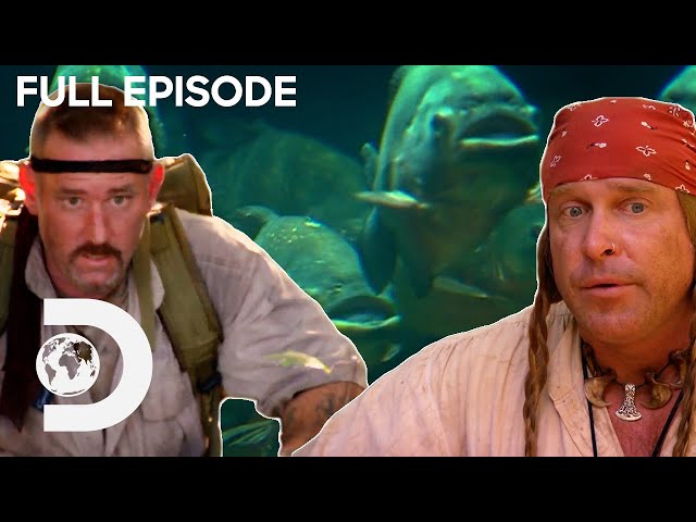 Dave & Cody Trench Through Vicious Piranha Infested Waters | Dual Survival FULL EPISODE