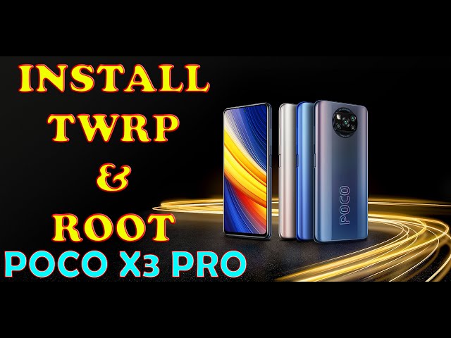 😲🔥 POCO X3 PRO  🔥😲 | How To Install Pitch black TWRP & Root With Magisk Easiest Step By Step Guide