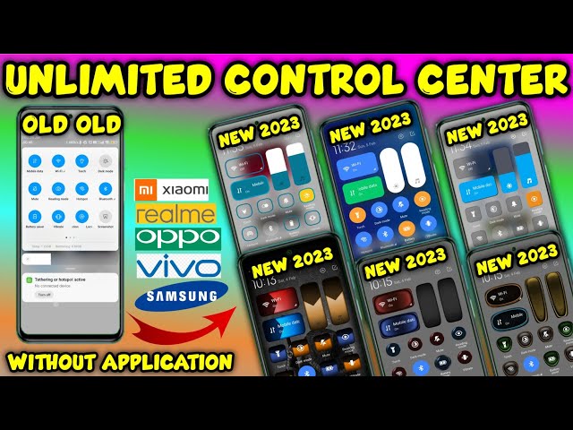 Change MIUI 13 Control Centre Style / New control center / #notificationpanneliphone / PT