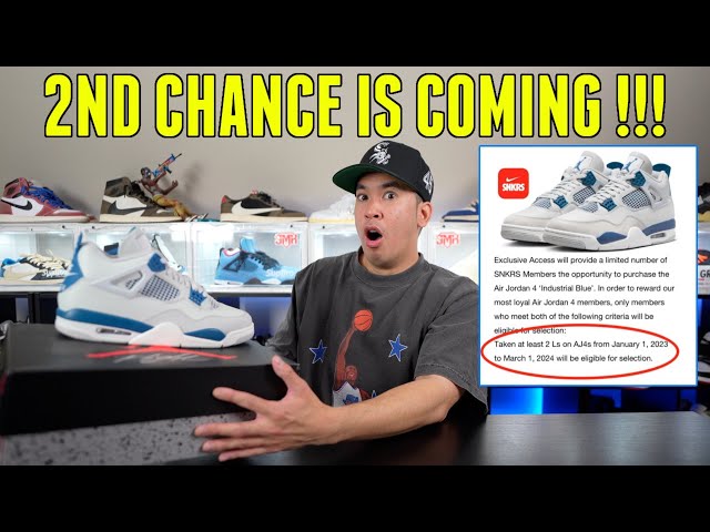 2ND CHANCE COMING !!! JORDAN 4 MILITARY BLUE ON SNKR APP EXCLUSIVE ACCESS