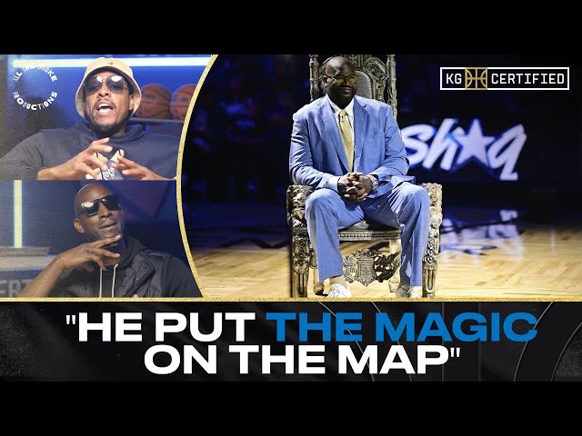 KG & Paul Reflect On Shaq's Dominance & Emotions Of Jersey Retirements | TICKET & THE TRUTH