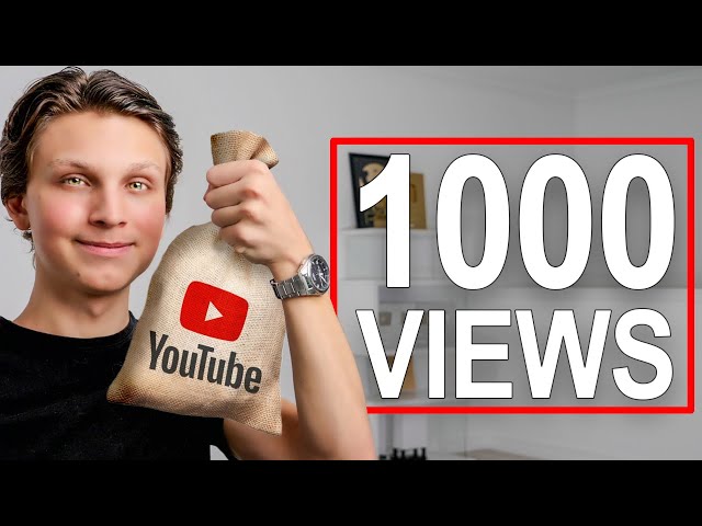 How Much YouTube Pays You For 1,000 Views In 2023
