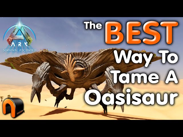 ARK How to Tame A Oasisaur For REAL!