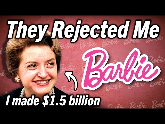 Boss: "Your idea sucks", Mom: Invents Barbie and Makes $1.5 Billion