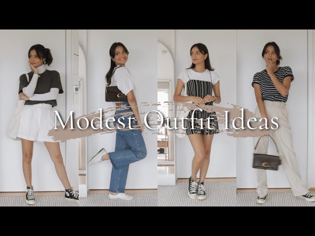 Outfit ideas yang sopan buat kuliah, hangout, ngantor | My Capsule Wardrobe
