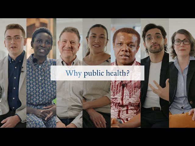 Why public health?