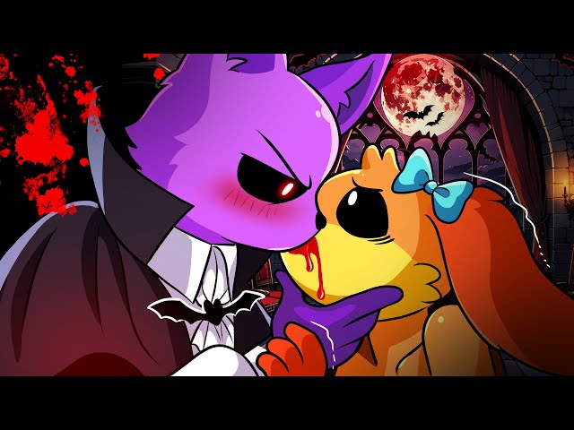 Vampire Catnap Sucks Dogday's Blood?! |  Poppy Playtime 3 Animation | Vampire Catnap Love STORY