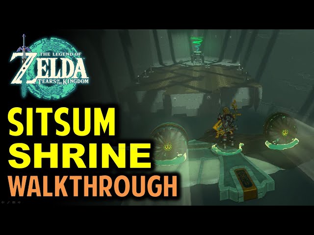 Sitsum Shrine Puzzle: Controlling Device Walkthrough | The Legend of Zelda: Tears of the Kingdom