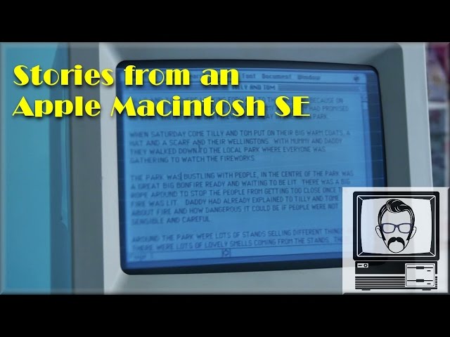Apple Macintosh SE Inspection & Stories from the Hard Drive | Nostalgia Nerd