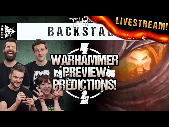 Warhammer Preview Predictions Livestream - Last stream from the old studio!!