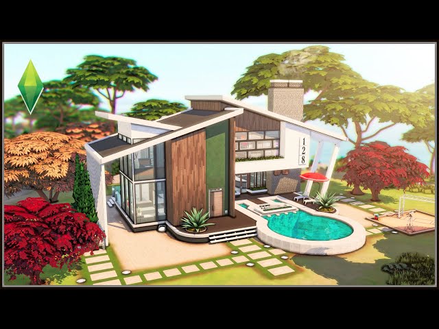The Bjergsen Residence - BASE GAME & Get Together - The Sims 4 Stop Motion Build #TS4BetterTogether