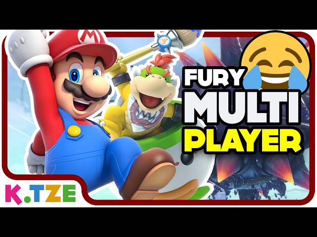 Bowsers Fury Multiplayer Gameplay 😇😂 L-Girl ist Mario | K.Tze