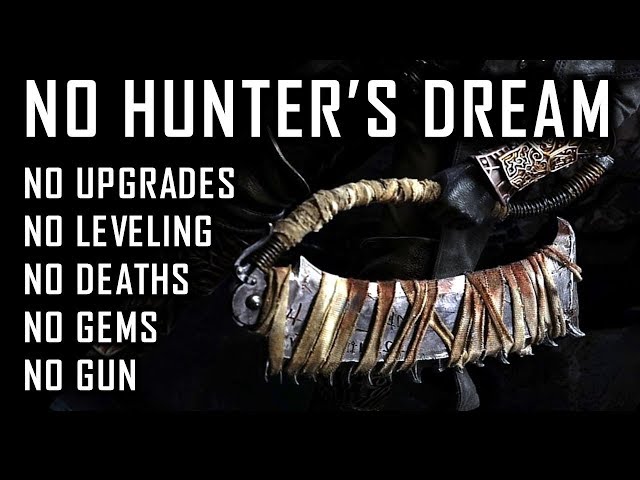 BLOODBORNE - No Hunter's Dream Run Guide - No Deaths / No Leveling / No Upgrades