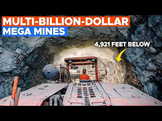 The NEW Mega Underground Mines | World's Largest Deposits