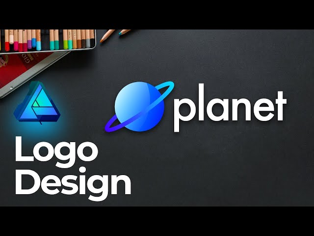 Affinity Designer Planet Logo Design auf dem iPad Tutorial Deutsch