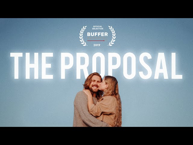 Not your average wedding proposal video
