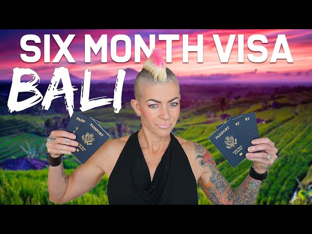 Are you a DIGITAL NOMAD? How to get a 6 month visa in BALI! Travel Vlog