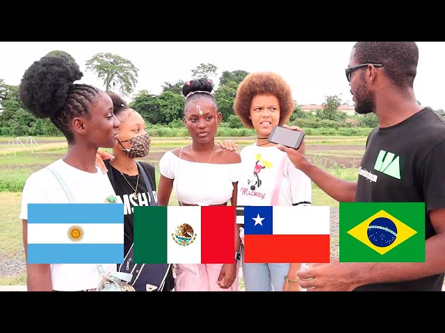 LATIN AMERICA: according to YOUNG PEOPLE from EQUATORIAL GUINEA | AFRICA