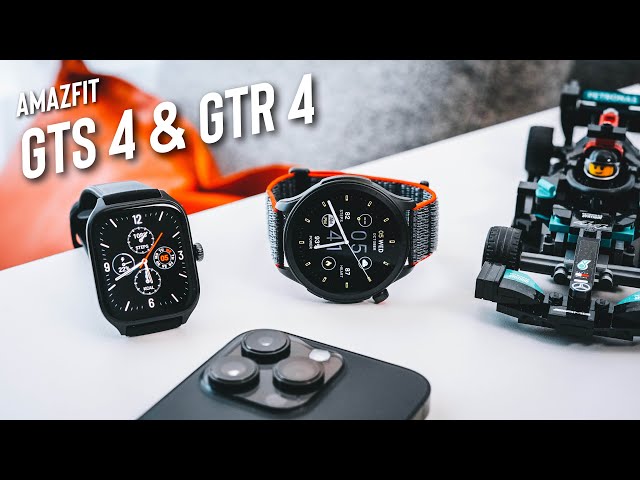 Amazfit GTS 4 & GTR 4 First Look: Amazfit's BEST Smartwatch Yet!