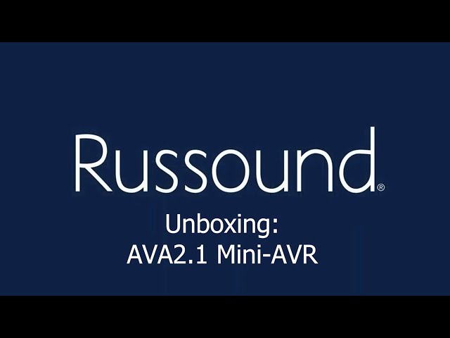Unboxing: AVA2.1 Mini-AVR