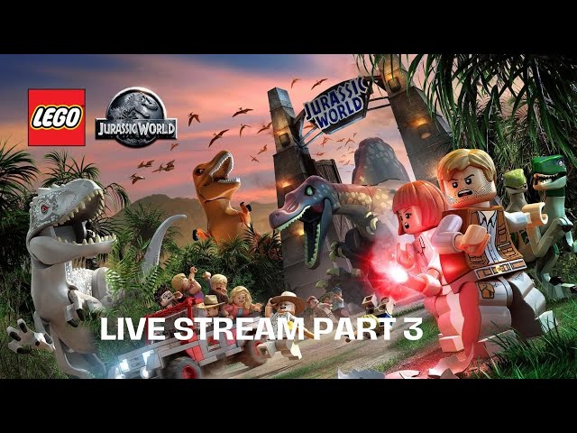 Lego Jurassic world PS5 live stream Part 3 (No commentary)