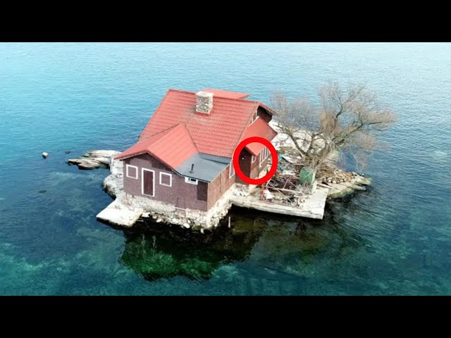 Man Inherits House In The Middle Of A Lake - He Is Stunned When Realizing What's Inside