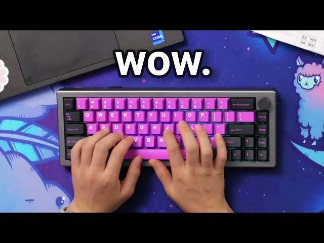A keyboard that's under $100 that looks like a CUSTOM.