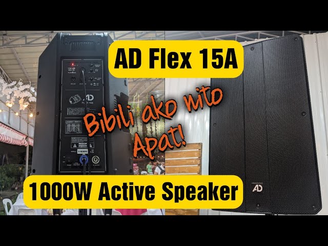 SOUND CHECK AD FLEX 15A 1000W ACTIVE SPEAKER
