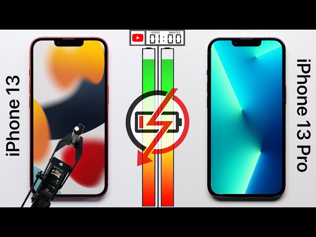 iPhone 13 vs. iPhone 13 Pro Battery Test