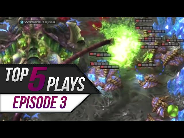 StarCraft 2: TOP 5 Plays - Episode 3