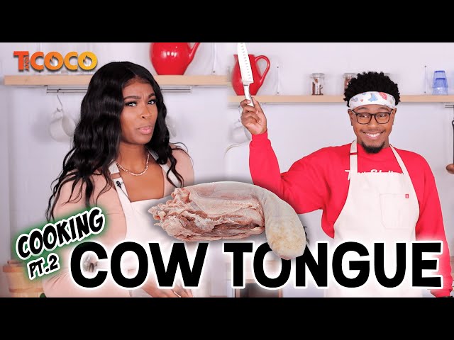 Tasting COW TONGUE and Learning How To Properly Squeeze A Lime? |  T and Coco Ep. 6, Part 2