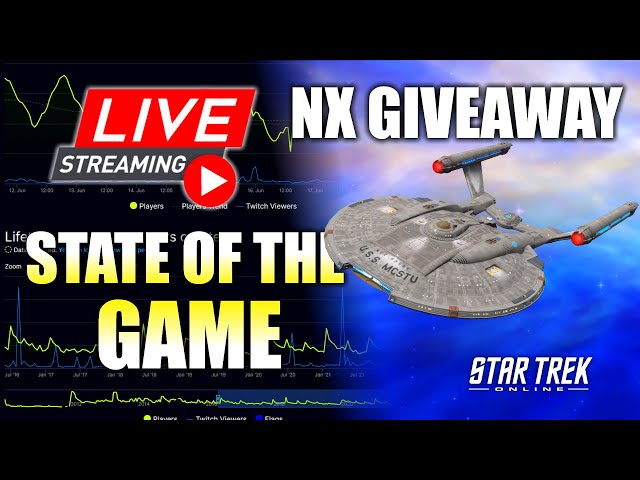 🔴Live🖖State of the Game Discussion🖖T6 Giveaway🖖Star Trek Online