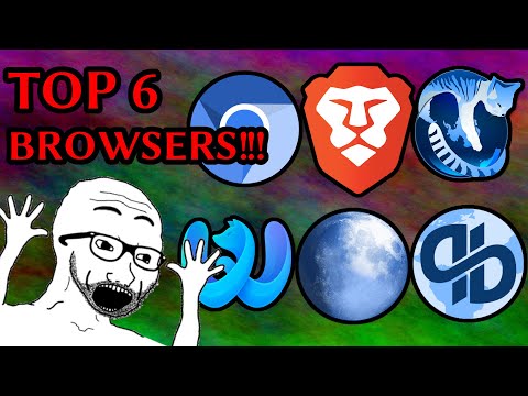 TOP 6 WEB BROWSERS! (5 out of 6 are Blue!)