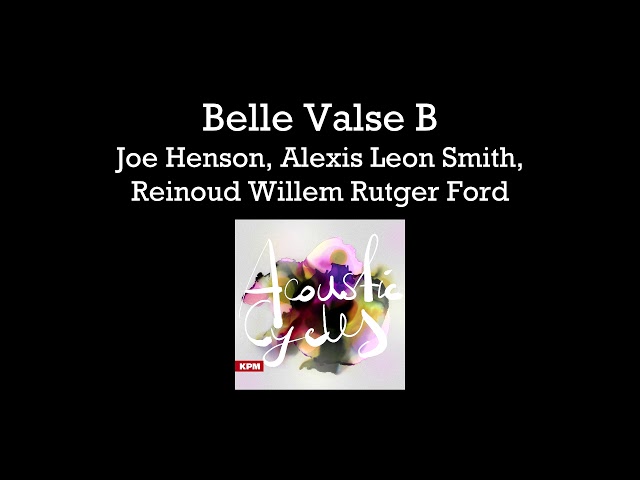 Belle Valse B